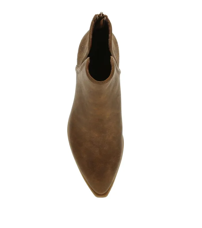 Women Yara Block Heel Bootie Bronze Baretraps Booties