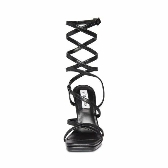 Women ZENNA BLACK Black Steve Madden Heels Women ZENNA BLACK Black Steve Madden Heels