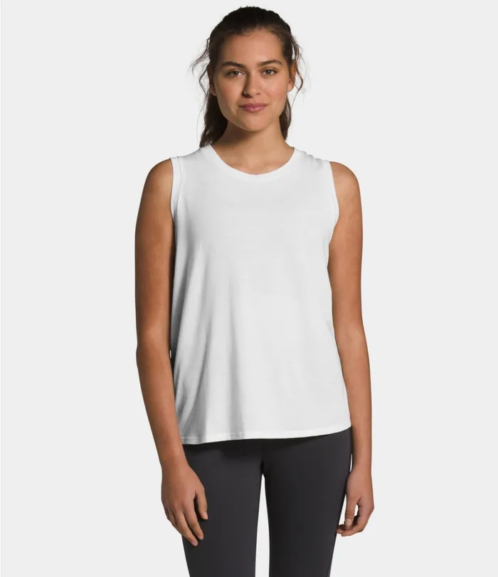 Womens The North Face Active Tops Workout Novelty Tank Tnf Whitetnf Black