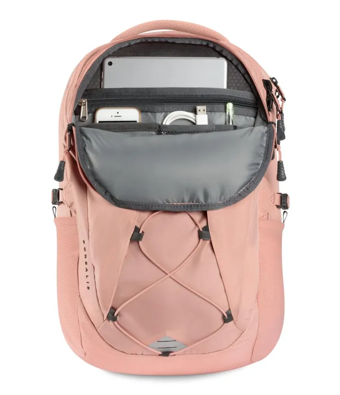 Womens The North Face Backpacks Borealis Backpack Pink Claytnf Black