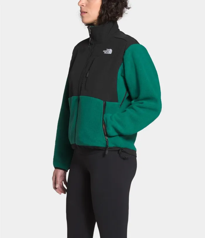 Womens The North Face Fleece 95 Retro Denali Jacket Evergreen