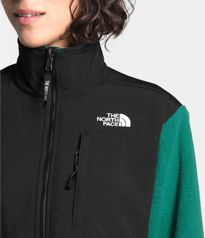 Womens The North Face Fleece 95 Retro Denali Jacket Evergreen