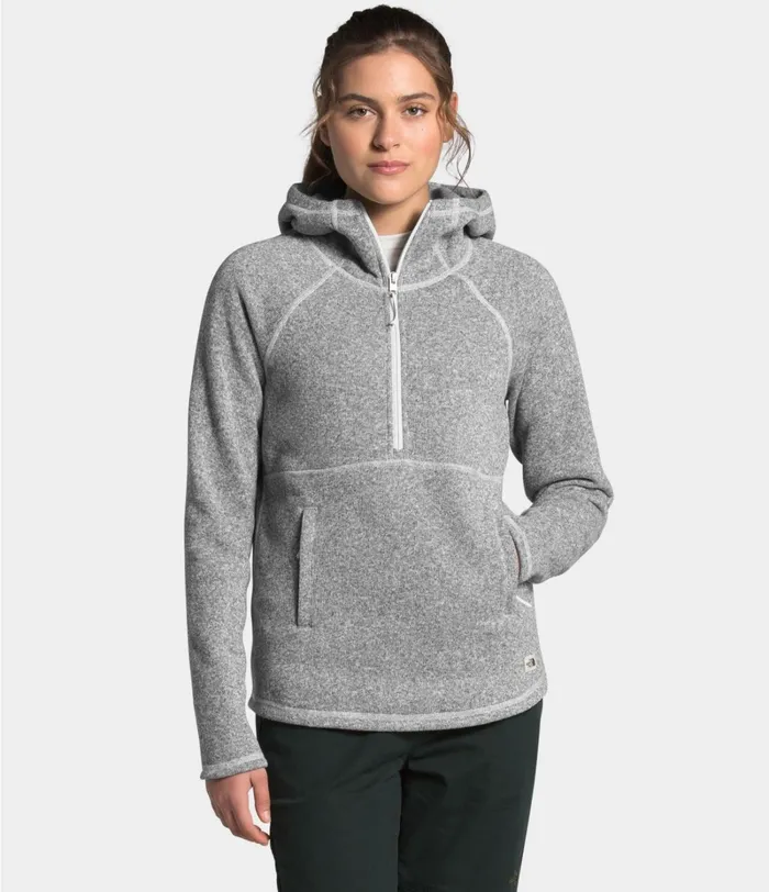 Womens The North Face Hoodies and Sweatshirts Crescent Hooded Pullover Tnf Light Grey Heather Womens The North Face Hoodies and Sweatshirts Crescent Hooded Pullover Tnf Light Grey Heather