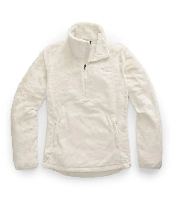 Womens The North Face Hoodies and Sweatshirts Osito Zip Pullover Vintage White