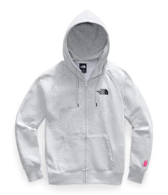 Womens The North Face Hoodies and Sweatshirts Pink Ribbon Full Zip Hoodie Tnf Light Grey Heather Womens The North Face Hoodies and Sweatshirts Pink Ribbon Full Zip Hoodie Tnf Light Grey Heather