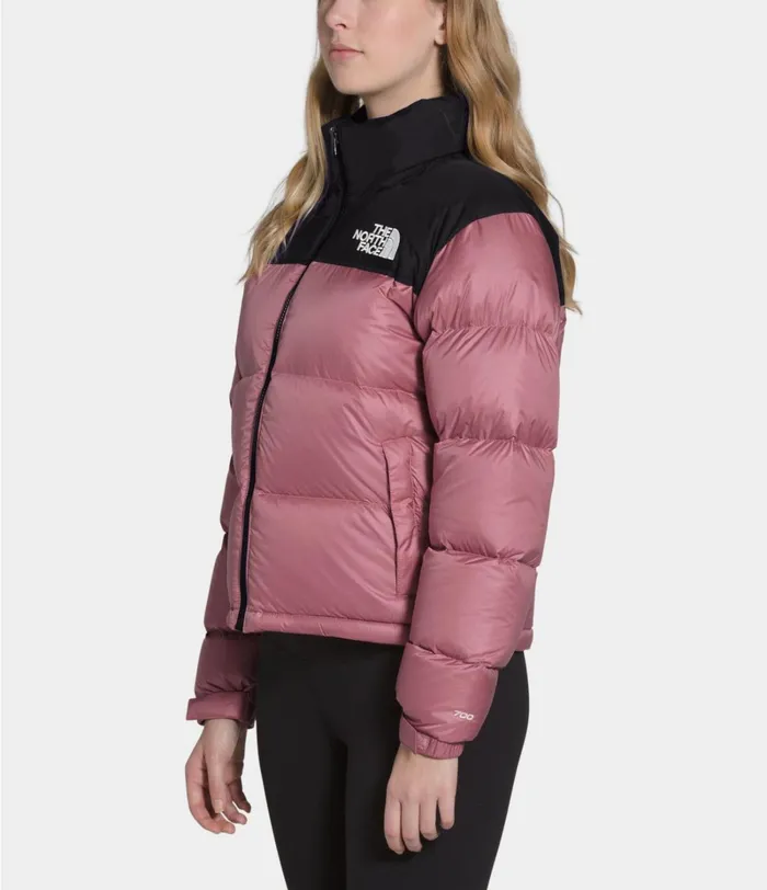Womens The North Face Insulated and Down Jackets 1996 Retro Nuptse Jacket Mesa Rose