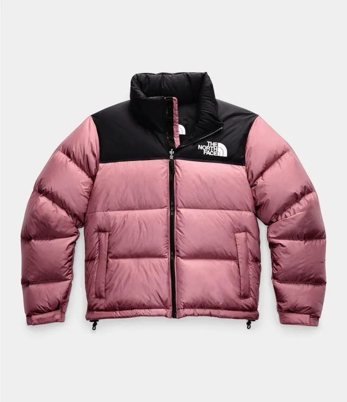 Womens The North Face Insulated and Down Jackets 1996 Retro Nuptse Jacket Mesa Rose
