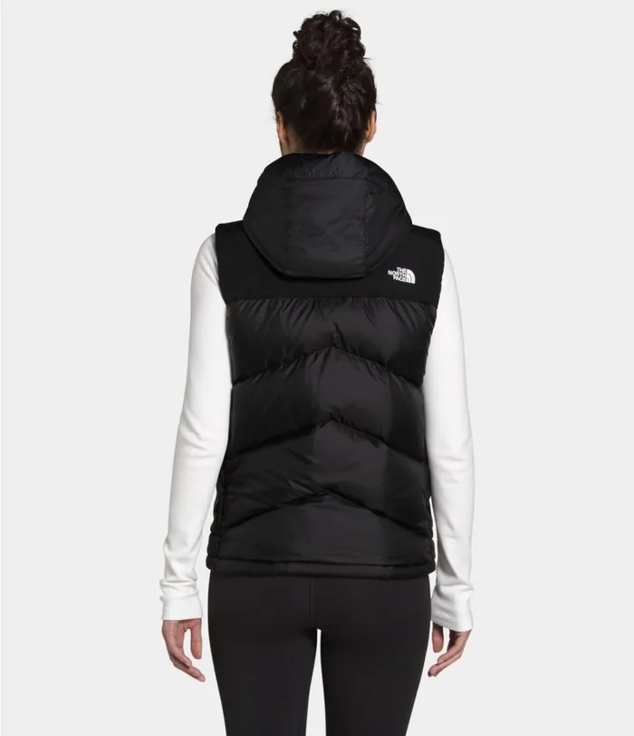 Womens The North Face Insulated and Down Jackets Balham Down Vest Tnf Black