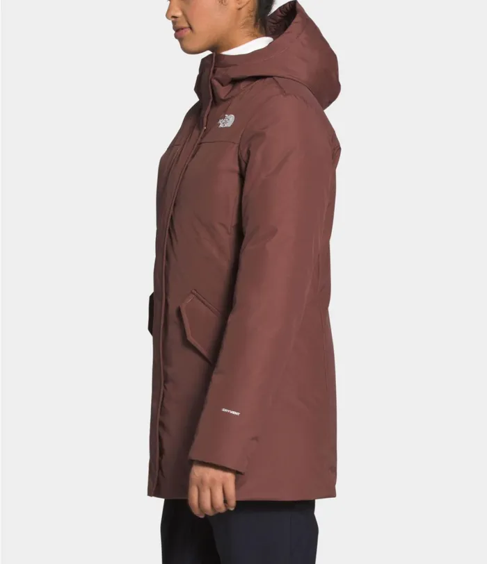 Womens The North Face Insulated and Down Jackets Pilson Jacket Marron Purple