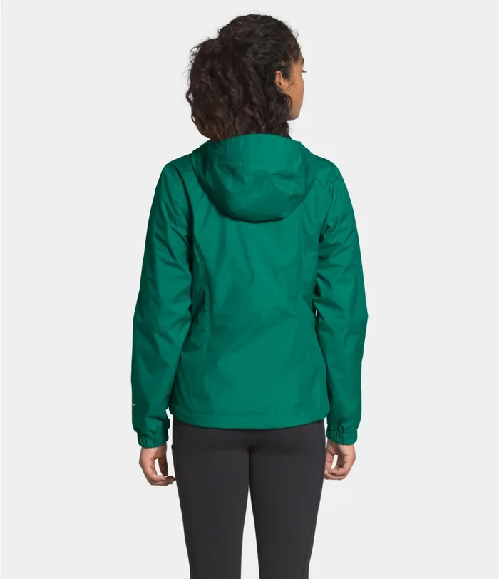 Womens The North Face Rainwear Resolve 2 Jacket Evergreen
