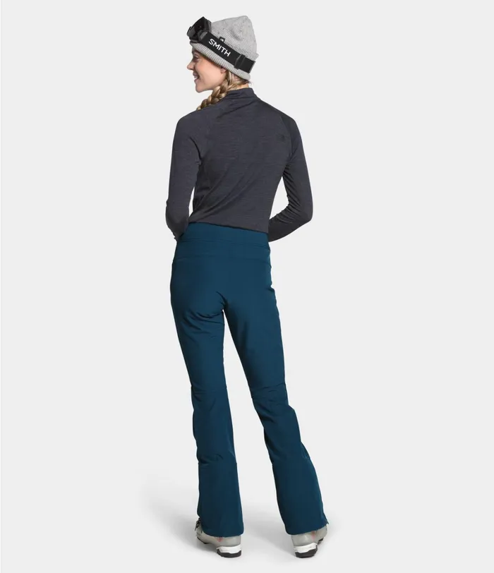 Womens The North Face Snow Apex STH Pants Blue Wing Teal