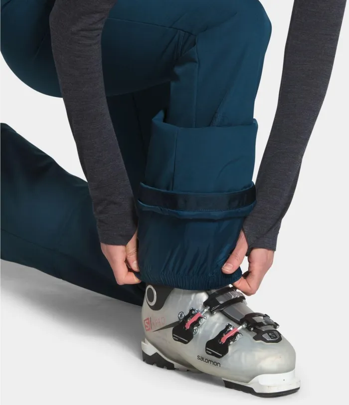 Womens The North Face Snow Apex STH Pants Blue Wing Teal