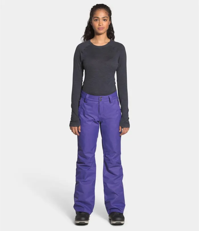 Womens The North Face Snow Sally Pants Peak Purple