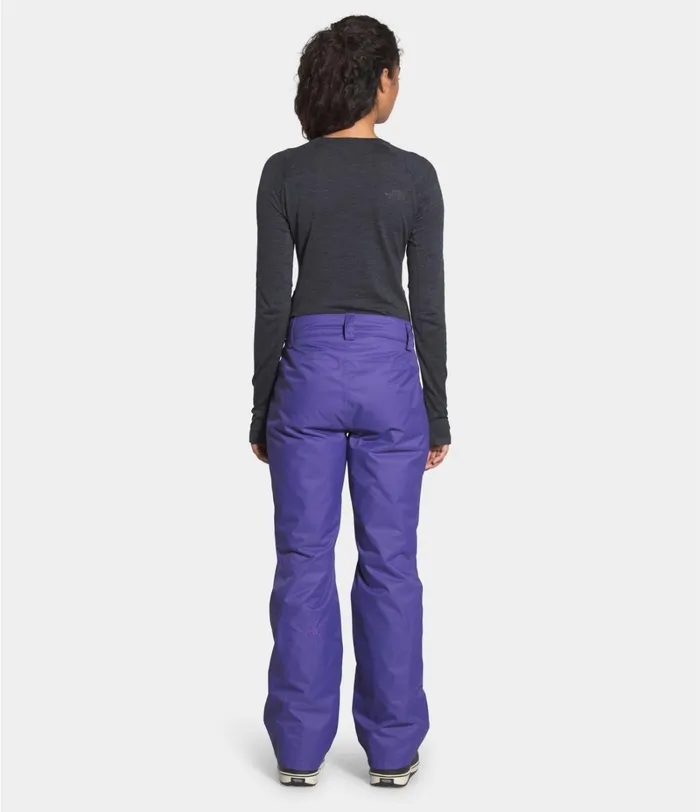 Womens The North Face Snow Sally Pants Peak Purple