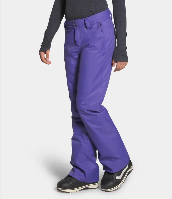 Womens The North Face Snow Sally Pants Peak Purple