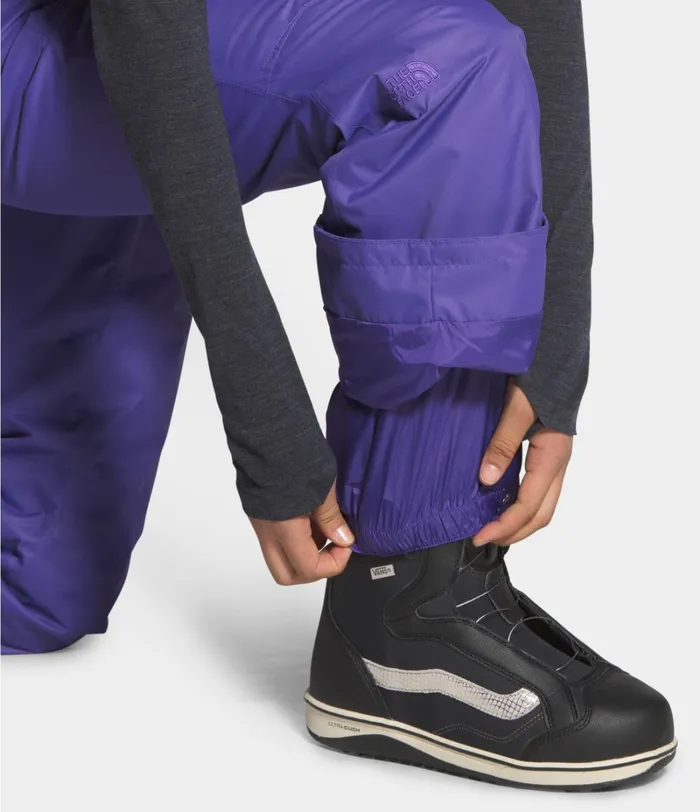 Womens The North Face Snow Sally Pants Peak Purple