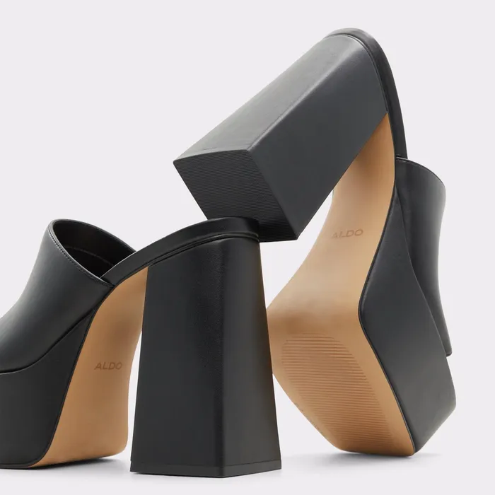 Xillenia Black Women ALDO Mule Shoes
