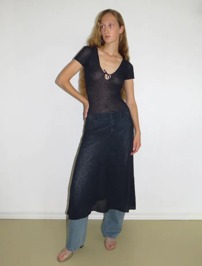 Yash Navy Women Paloma Wool Dresses