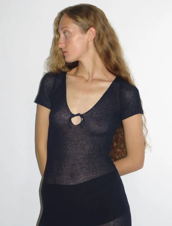Yash Navy Women Paloma Wool Dresses