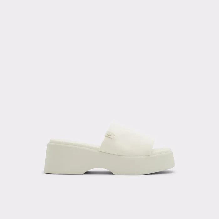 Yassu White Textile Stretch Women ALDO Sandals